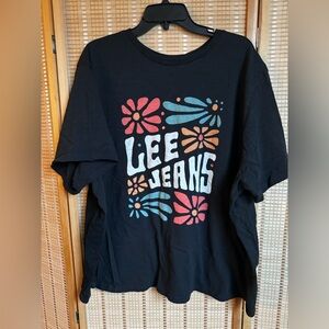Lee jeans Women’s 3X  Retro Vibe Graphic Tee Shirt